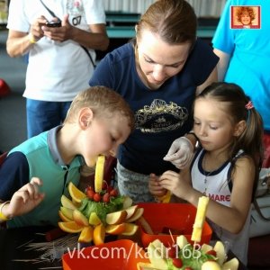 Детский мастер-класс "Букет из фруктов своими руками"