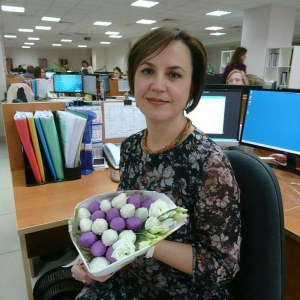Букет из клубники в шоколаде "Роза любви"