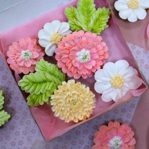 Подарочный набор с имбирными пряниками (7 шт) 