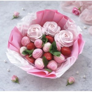 Клубничный букет 