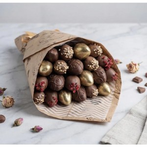 Клубничный букет 